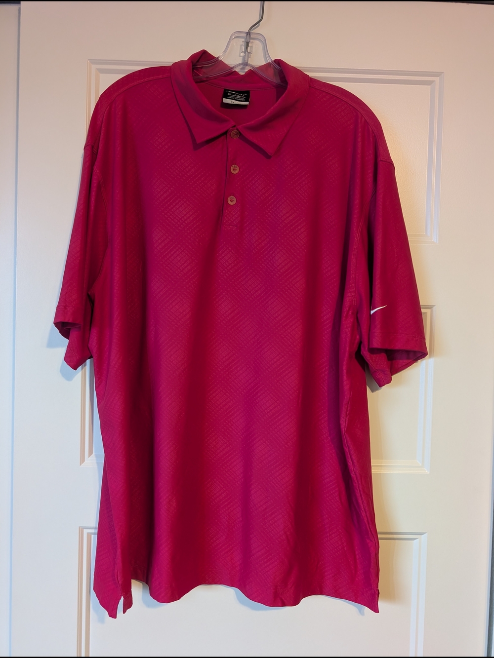 Nike Men’s Magenta Polo Shirt - Classic Performance